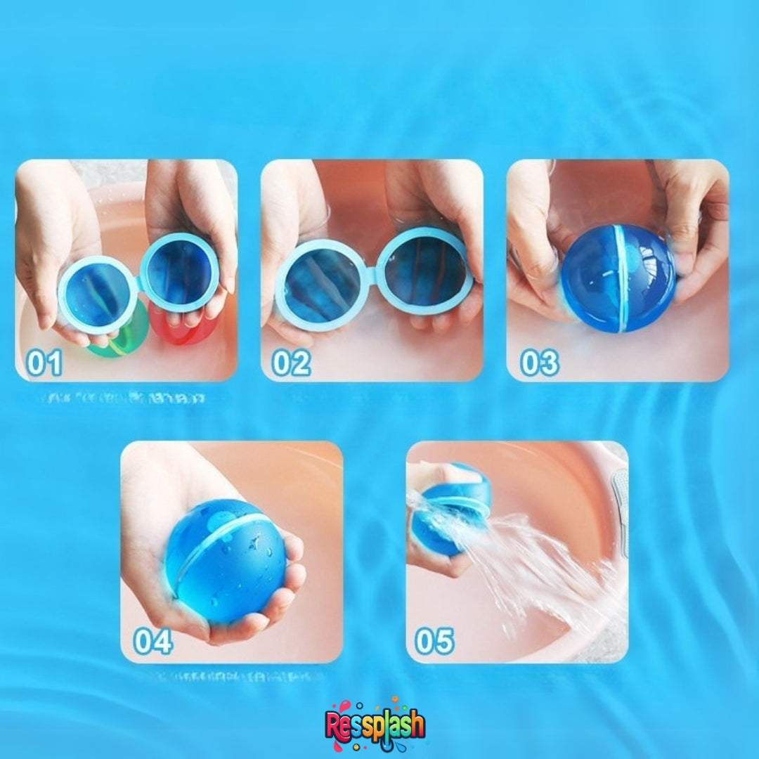 Herbuikbare Waterballonnen (Voetbal versie)